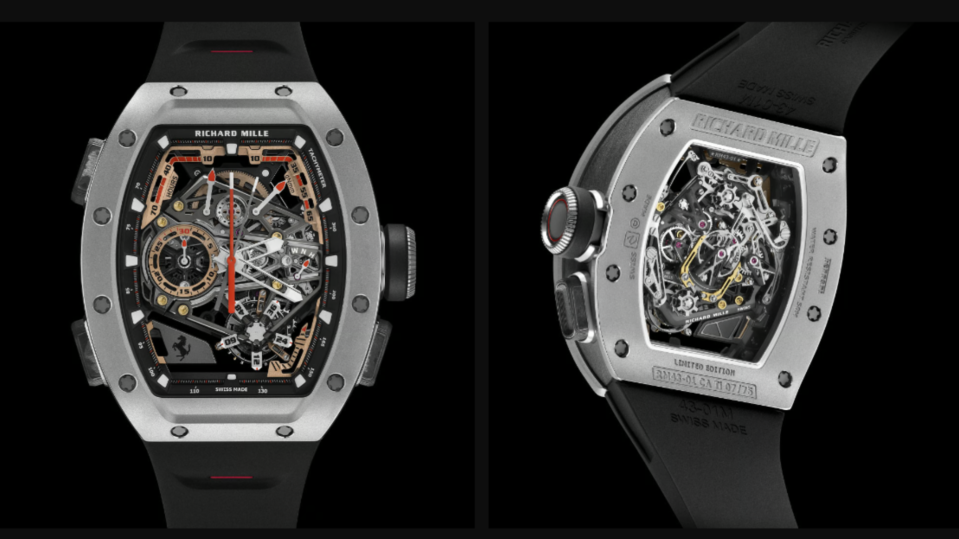 Richard Mille RM 43-01 Tourbillon Split-Seconds Chronograph Ferrari: Where Precision Meets Performance