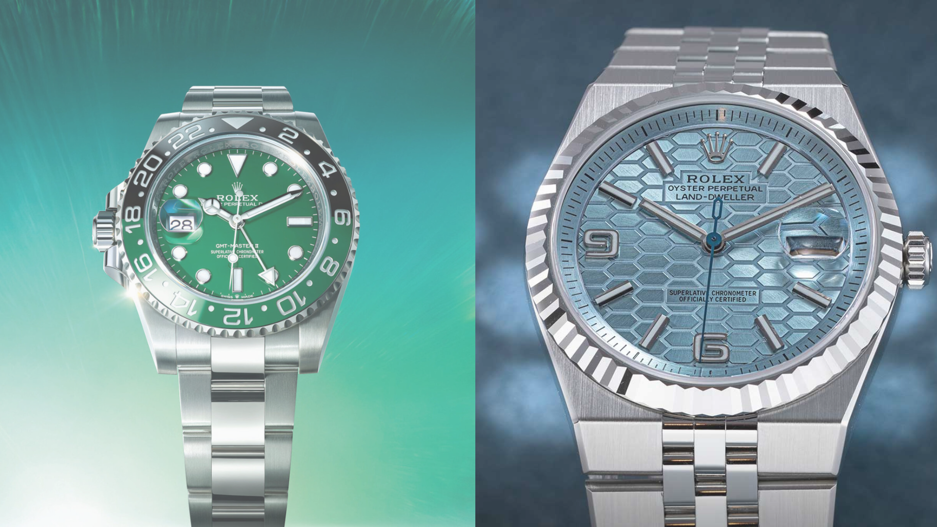 Rolex Drops Two Stunning New Watches: The Land-Dweller & GMT-Master II 126729VTRN