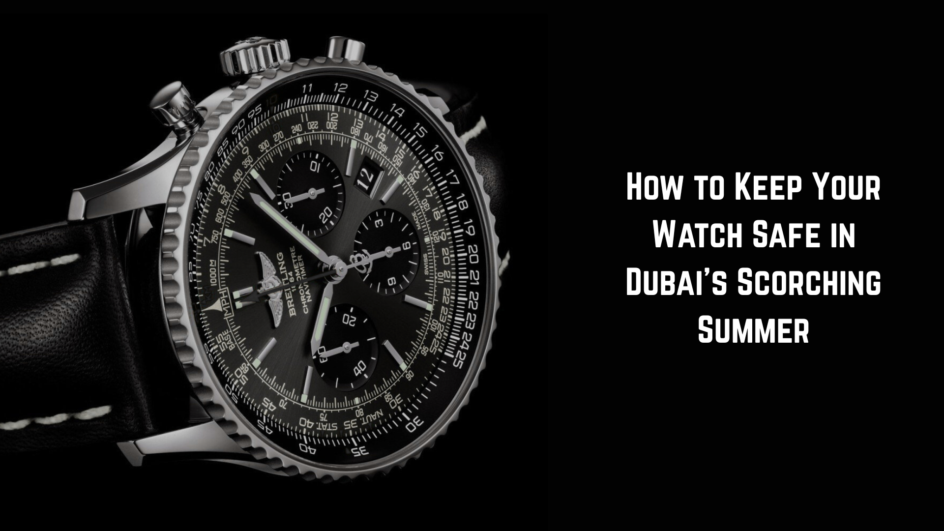 How to Keep Your Watch Safe in Dubai’s Scorching Summer