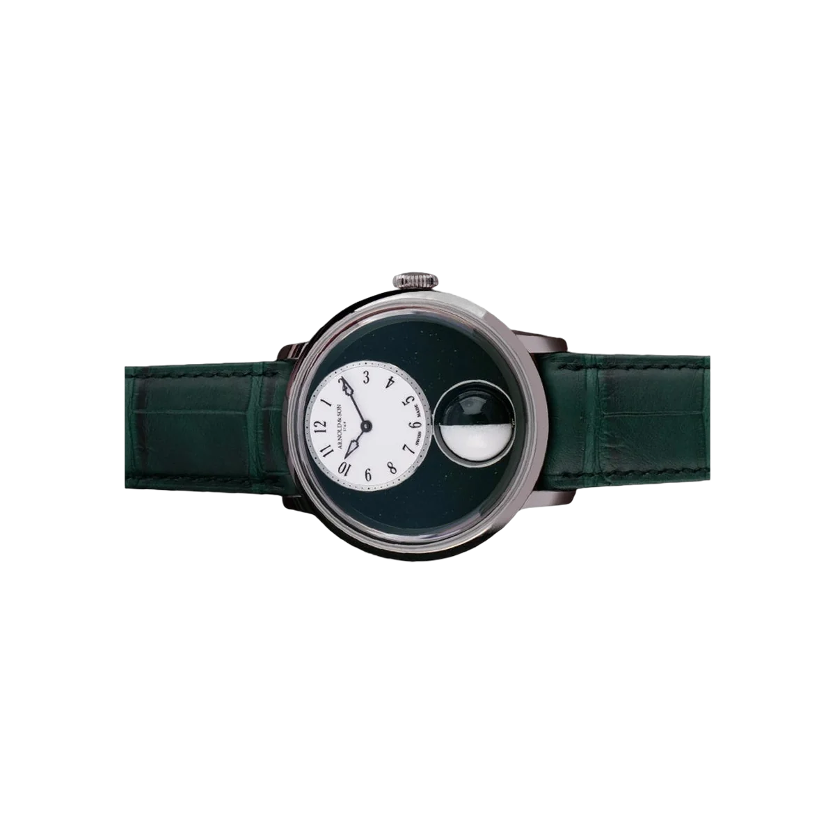 Arnold & Son Luna Magna 1.LMAS.A06A.C190A UAE 50th Limited Edition 44mm Black Dial Men's Watch