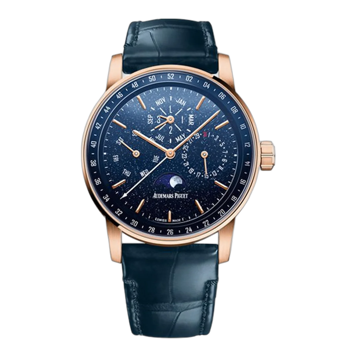 Audemars Piguet Code 11.59 Perpetual Calendar 26394Or.Oo.D321Cr.01 41Mm 18K Rose Gold Men's Watch