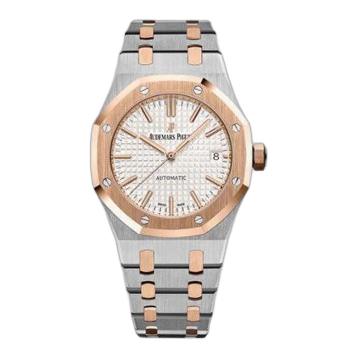 Audemars Piguet Royal Oak 15450SR.OO.1256SR.01 Steel & Rose Gold 37mm Ladies Watch