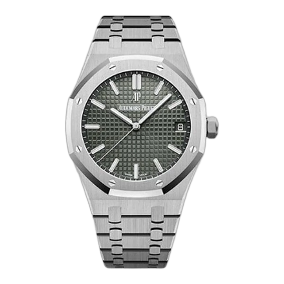 Audemars Piguet Royal Oak 15500St.Oo.1220St.02 Selfwinding 41Mm Slate Grey Dial Men's Watch