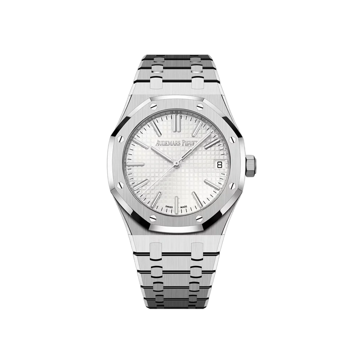 Audemars Piguet Royal Oak 15510ST.OO.1320ST.08 Automatic Stainless Steel 41mm White Dial Men's Watch