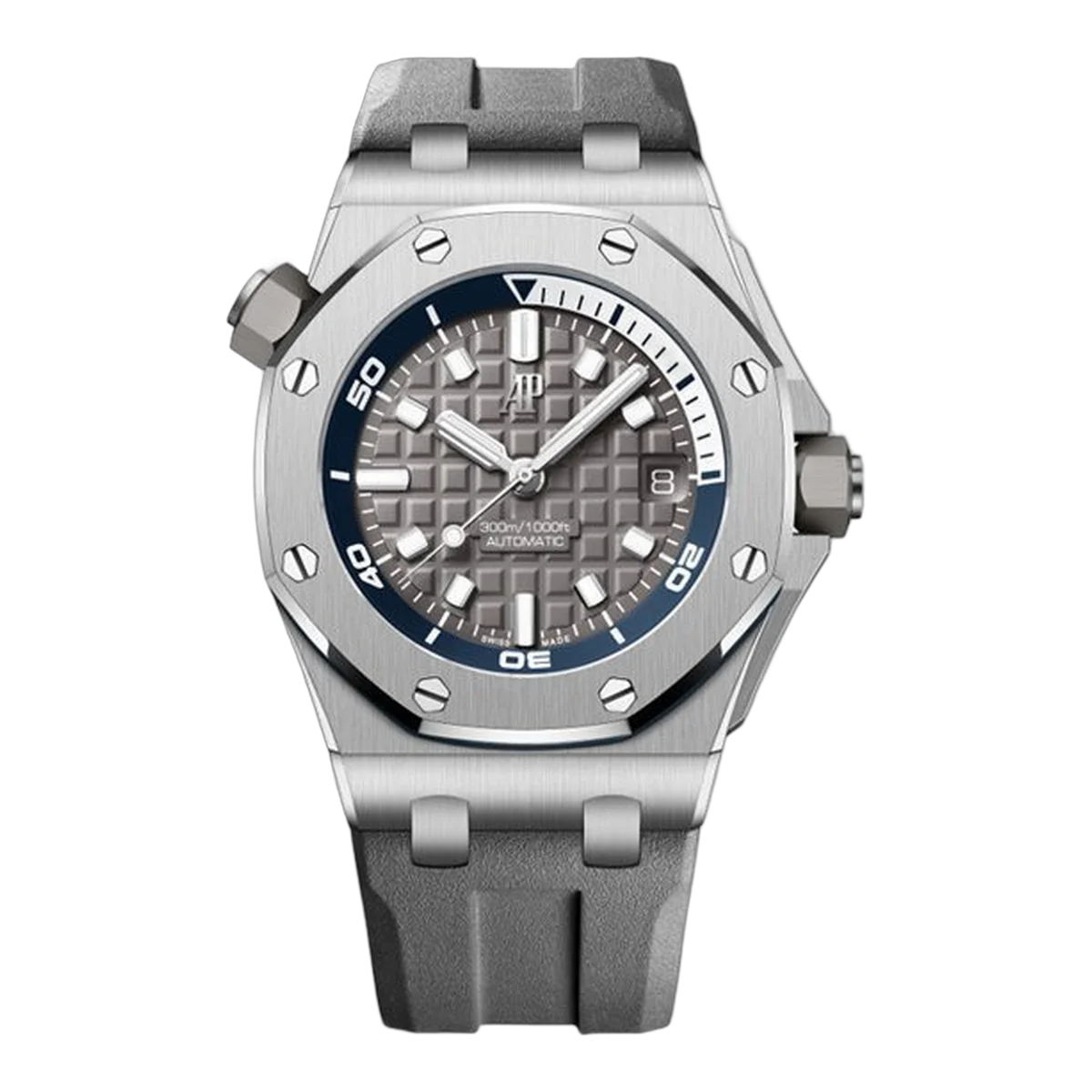 Audemars Piguet Royal Oak 15720ST.OO.A009CA.01 Offshore Diver 42mm Grey Dial Men's Watch
