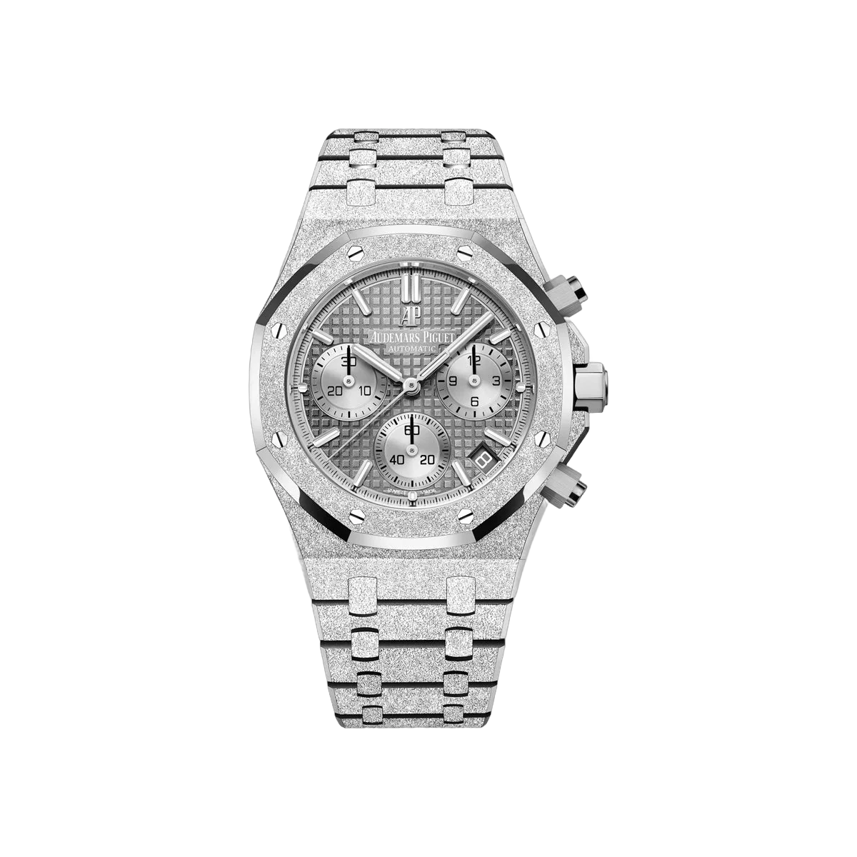 Audemars Piguet Royal Oak 26239BC.GG.1224BC.01 Frosted Weißgold 41mm Graues Zifferblatt Herrenuhr
