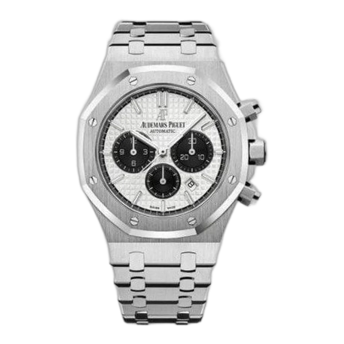 Audemars Piguet Royal Oak 26331St.Oo.1220St.03 Stainless Steel 41Mm Silver Toned Dial Men's Watch