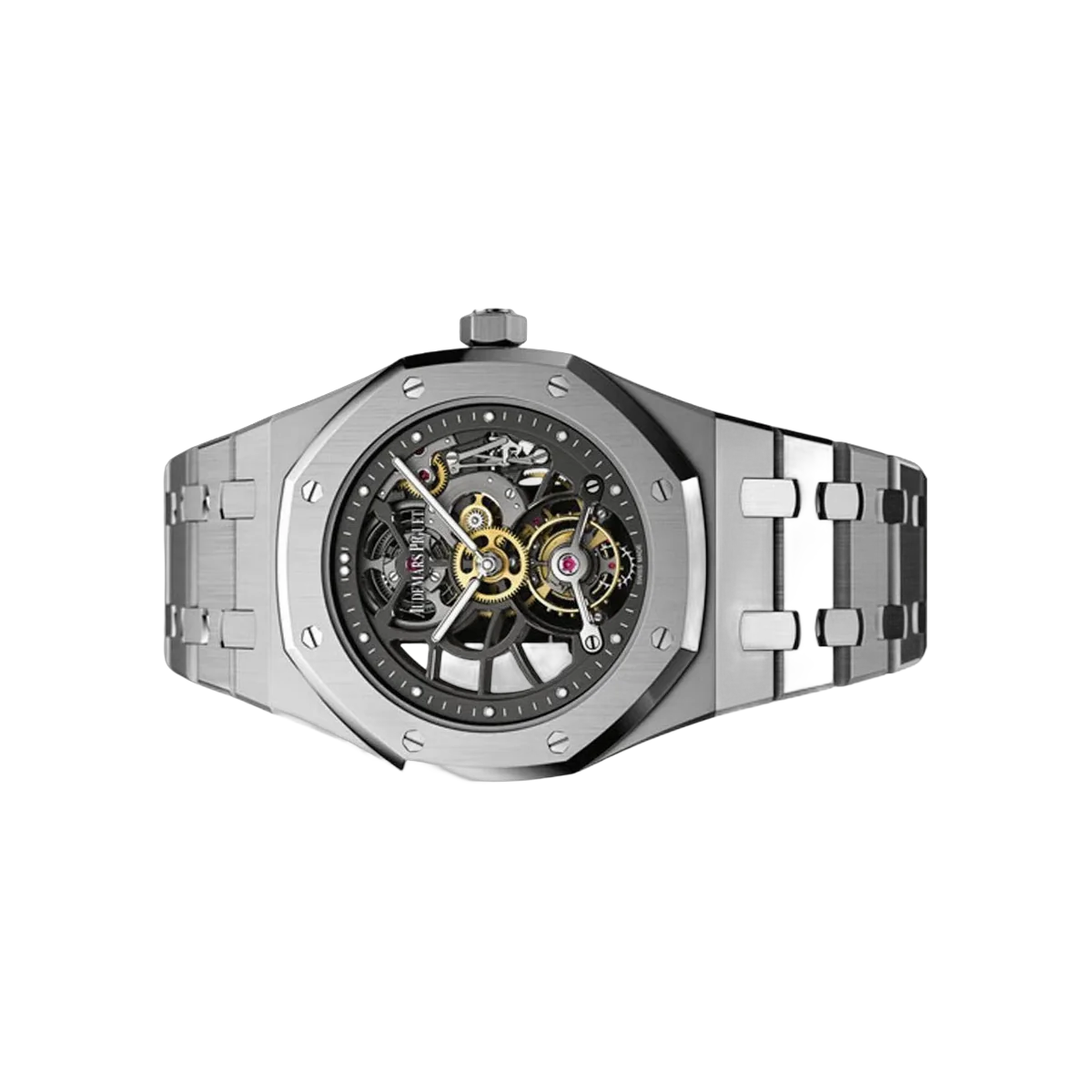 Audemars Piguet Royal Oak 26511PT.OO.1220PT.01 Tourbillon Skeleton Zifferblatt Herrenuhr