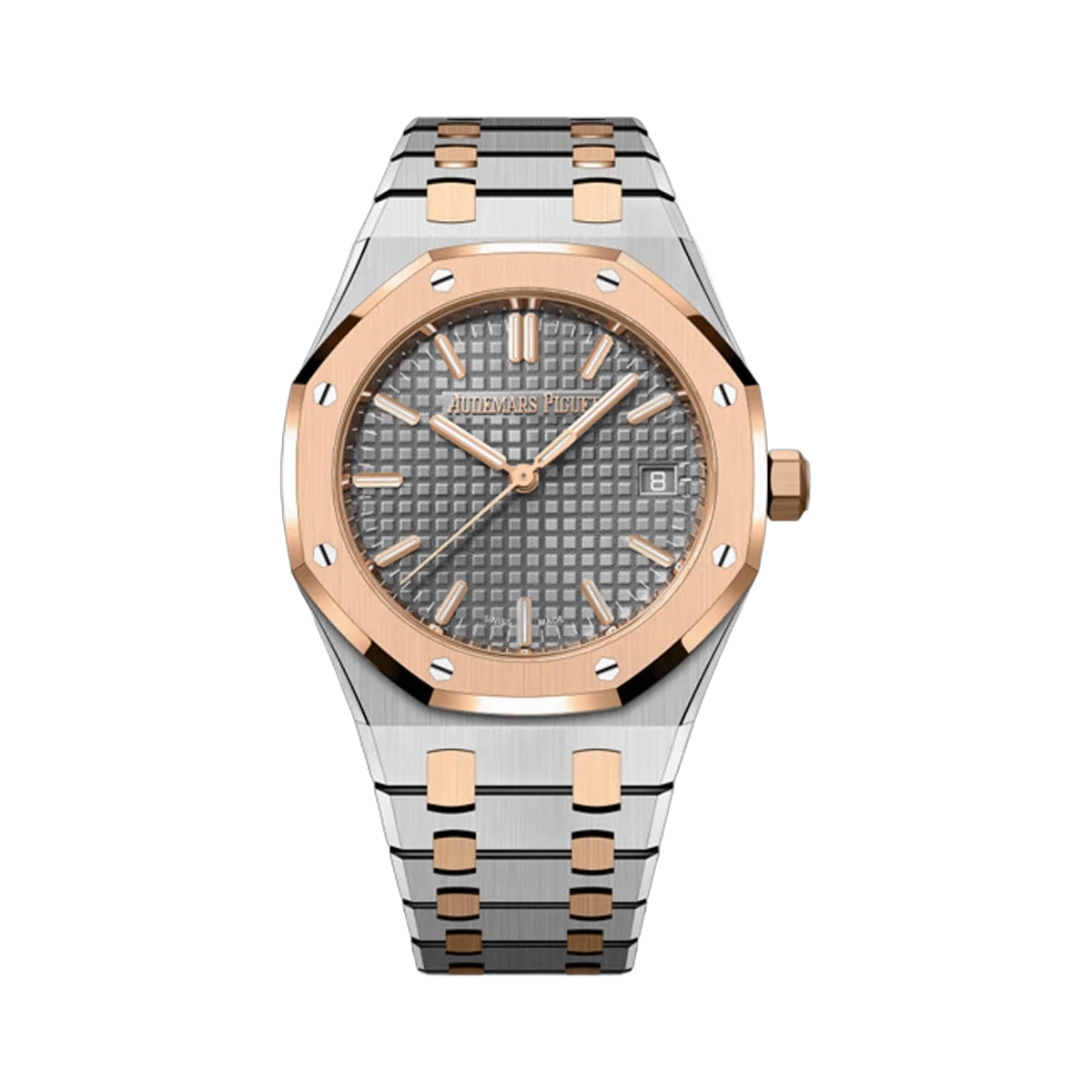 Audemars Piguet Royal Oak 77450SR.OO.1361SR.03 Self winding 34mm Grey Dial Ladies Watch