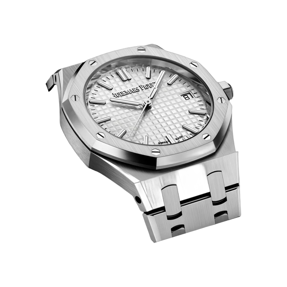 Audemars Piguet Royal Oak 77450ST.OO.1361ST.01 Stainless Steel 34mm Silver Dial Ladies Watch