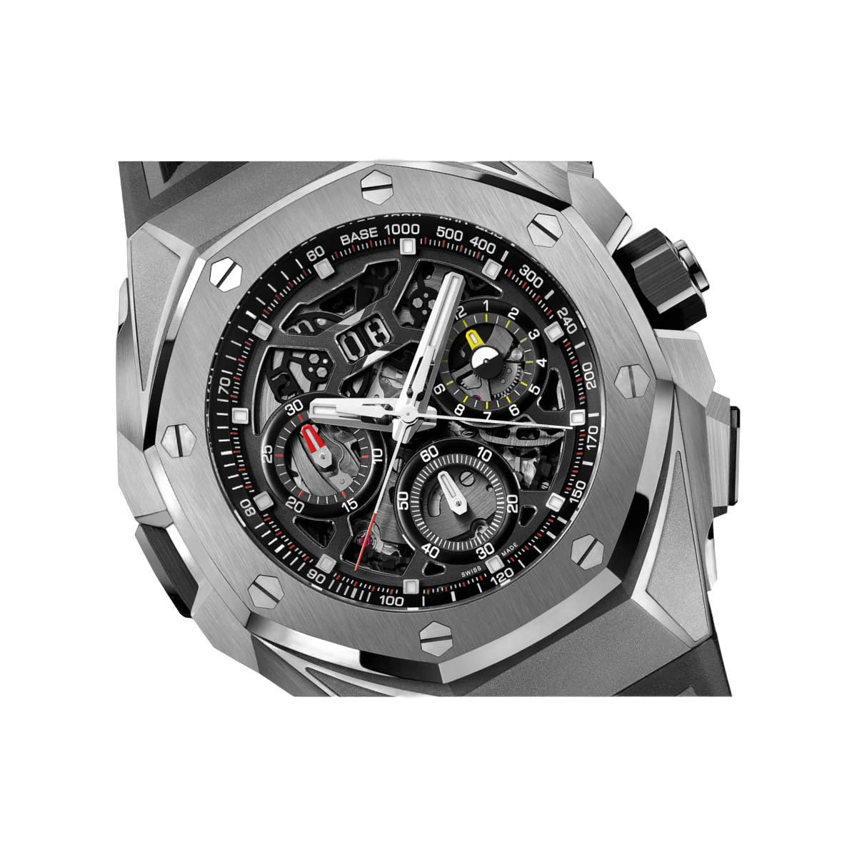 Audemars Piguet Royal Oak Concept 26650TI.OO.D013CA.01 Split Second Chronograph GMT Titanium 43mm
