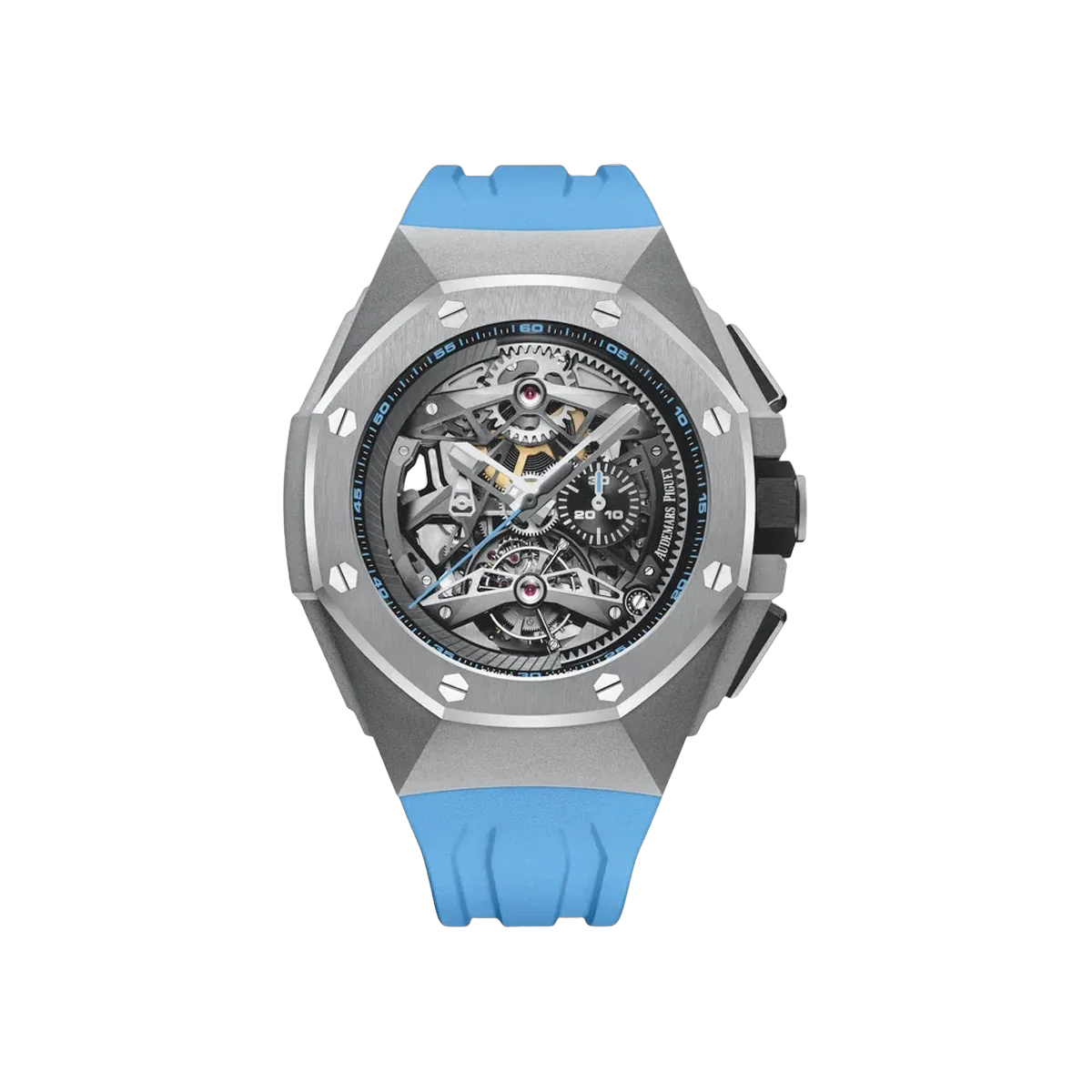 Audemars Piguet Royal Oak Concept Tourbillon 26587TI.OO.D031CA.01 Titan 44 mm Skelettiertes Zifferblatt Herrenuhr