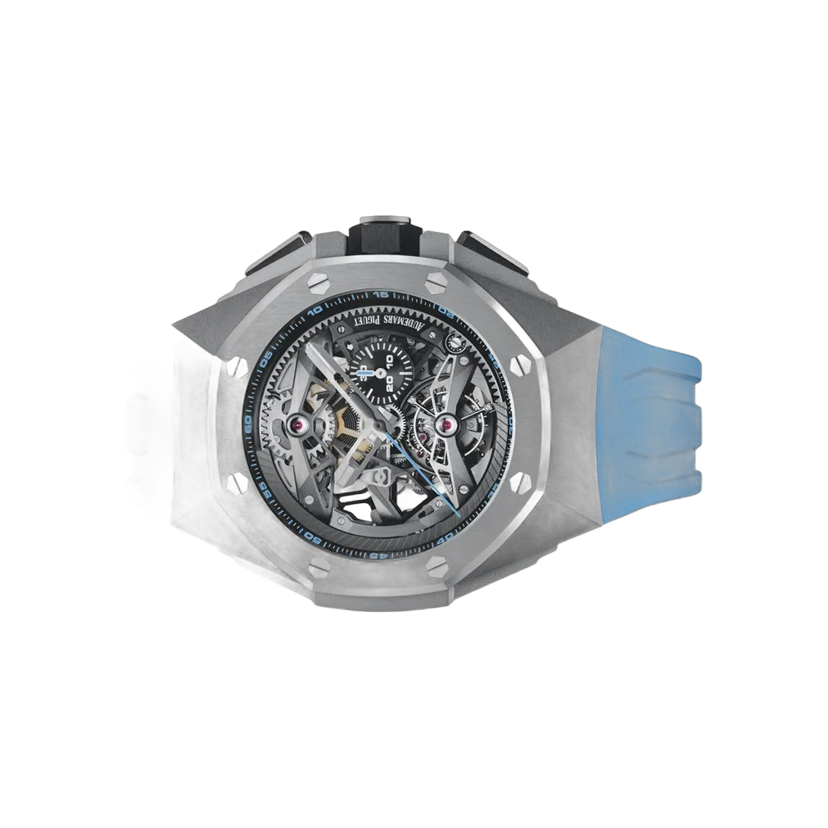 Audemars Piguet Royal Oak Concept Tourbillon 26587TI.OO.D031CA.01 Titan 44 mm Skelettiertes Zifferblatt Herrenuhr