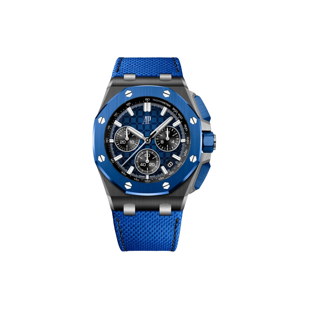 Audemars Piguet Royal Oak Offshore 26420CE.OO.A043VE.01 Selfwinding Chronograph Black/Blue Ceramic 43mm