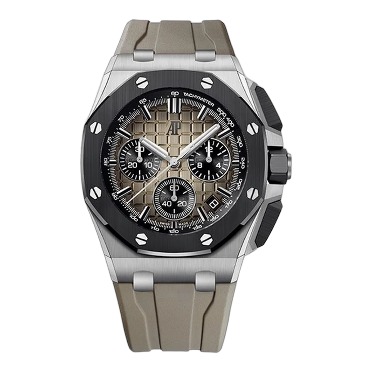 Audemars Piguet Royal Oak Offshore 26420SO.OO.A600CA.01 Chronograph 43mm Herrenuhr aus Keramik und Edelstahl