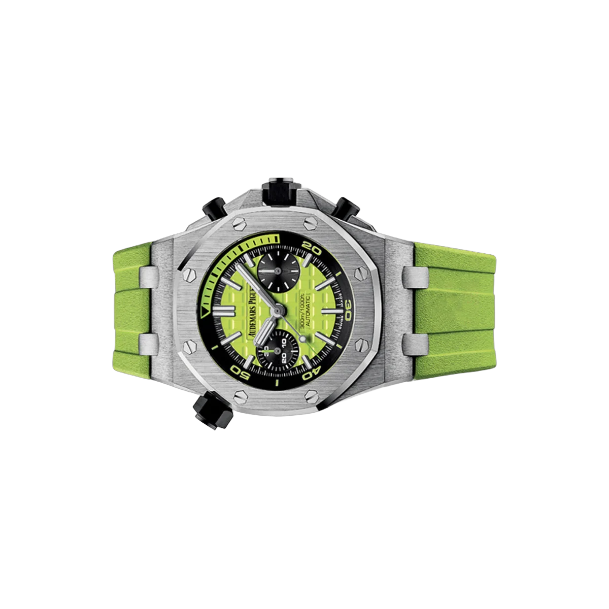 爱彼 Royal Oak Offshore Diver 26703ST.OO.A038CA.01 计时码表 42mm 绿色限量版