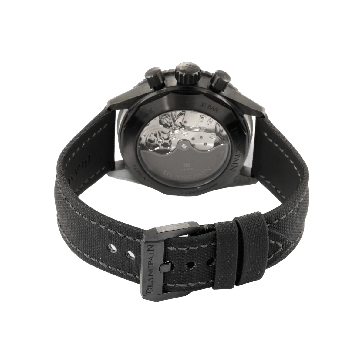 Blancpain Fifty Fathoms Bathyscaphe 5200-0130-B52A Chronograph Flyback Schwarze Keramik Schwarzes Zifferblatt