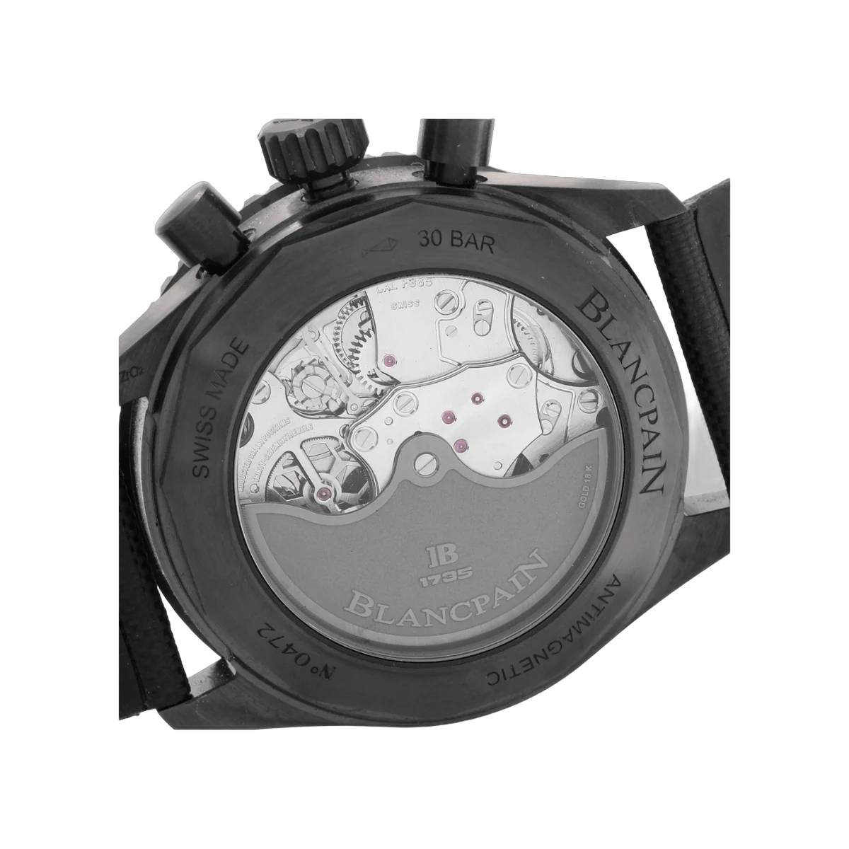 Blancpain Fifty Fathoms Bathyscaphe 5200-0130-B52A Chronograph Flyback Schwarze Keramik Schwarzes Zifferblatt