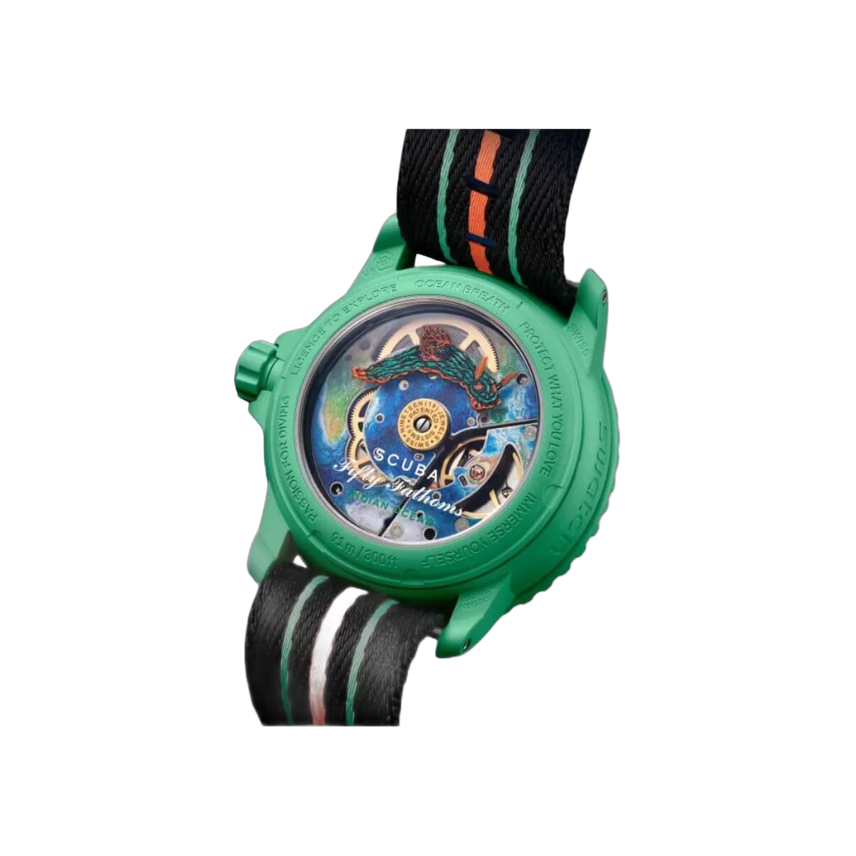 Blancpain x Swatch Indian Ocean SO35I100 Scuba Fifty Fathoms Kollektion