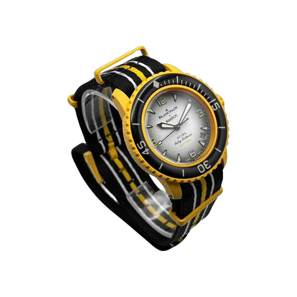 Blancpain x Swatch Pacific Ocean SO35P100 Scuba Fifty Fathoms Collection