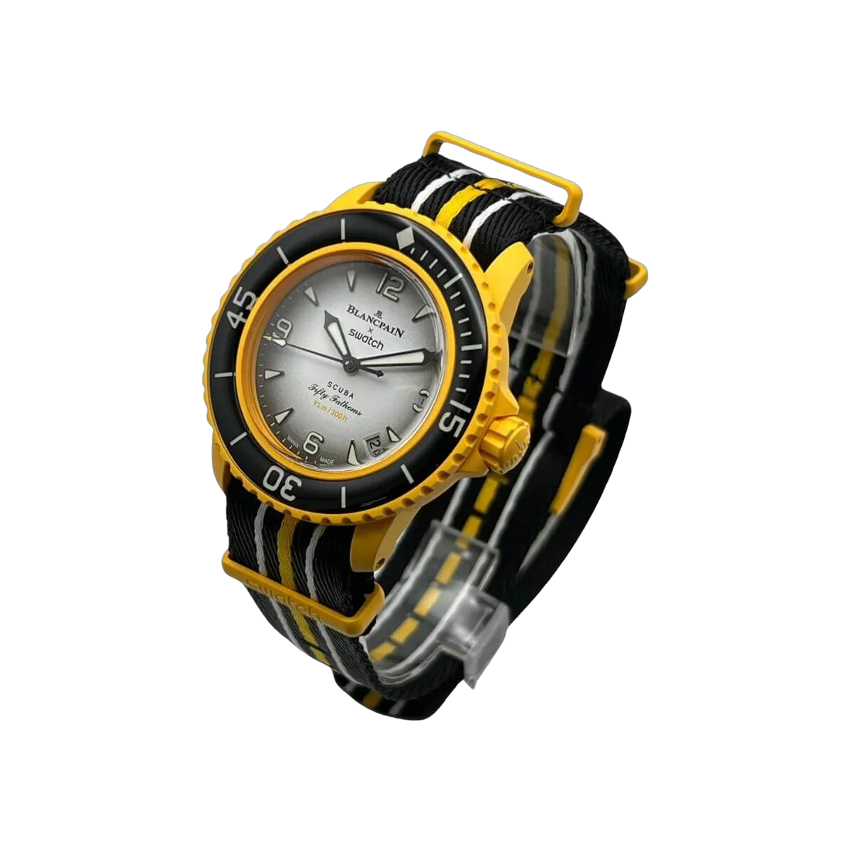Blancpain x Swatch Pacific Ocean SO35P100 Scuba Fifty Fathoms Collection