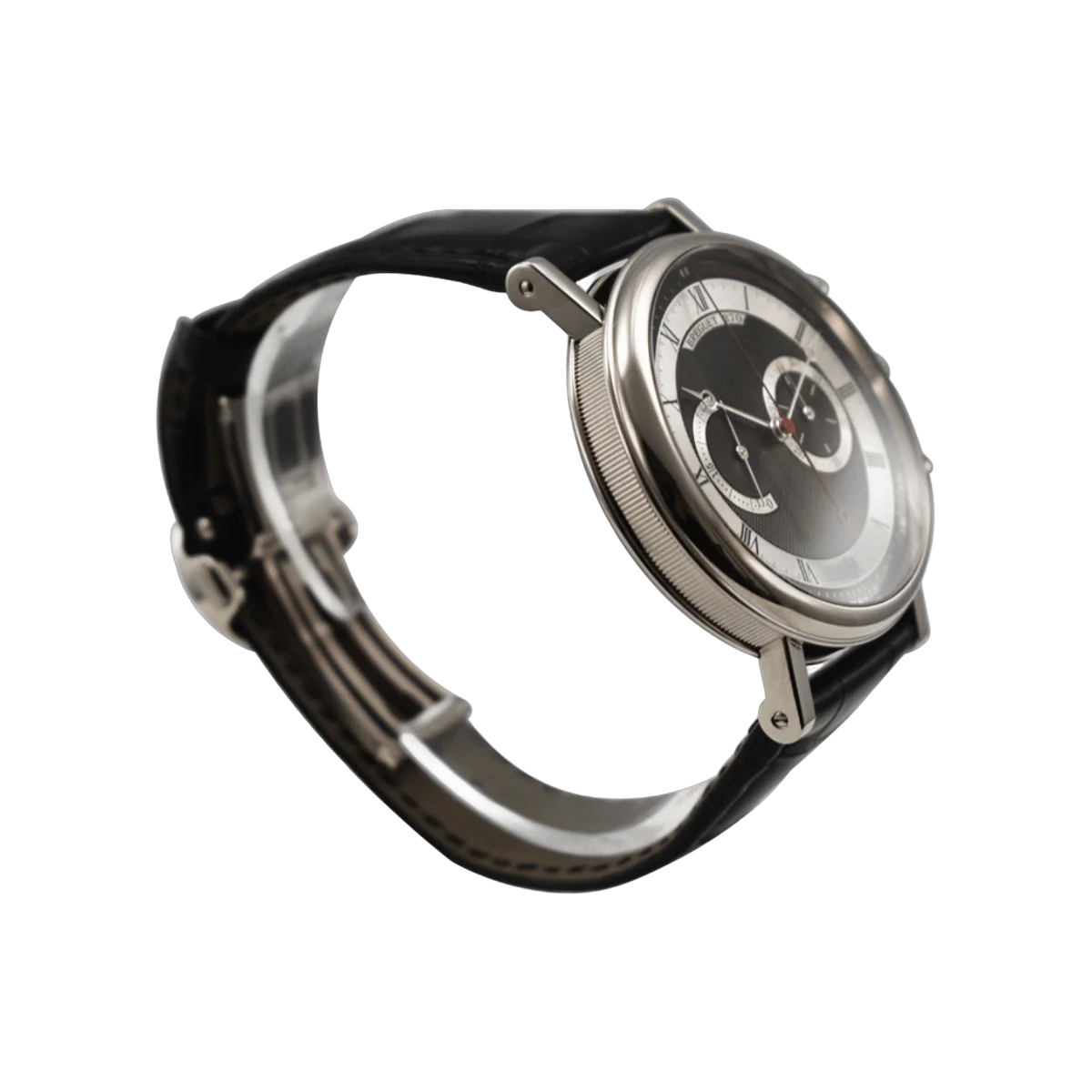 Breguet Classique Chronograph 5287BB/92/9ZU ذهب أبيض ميناء أسود