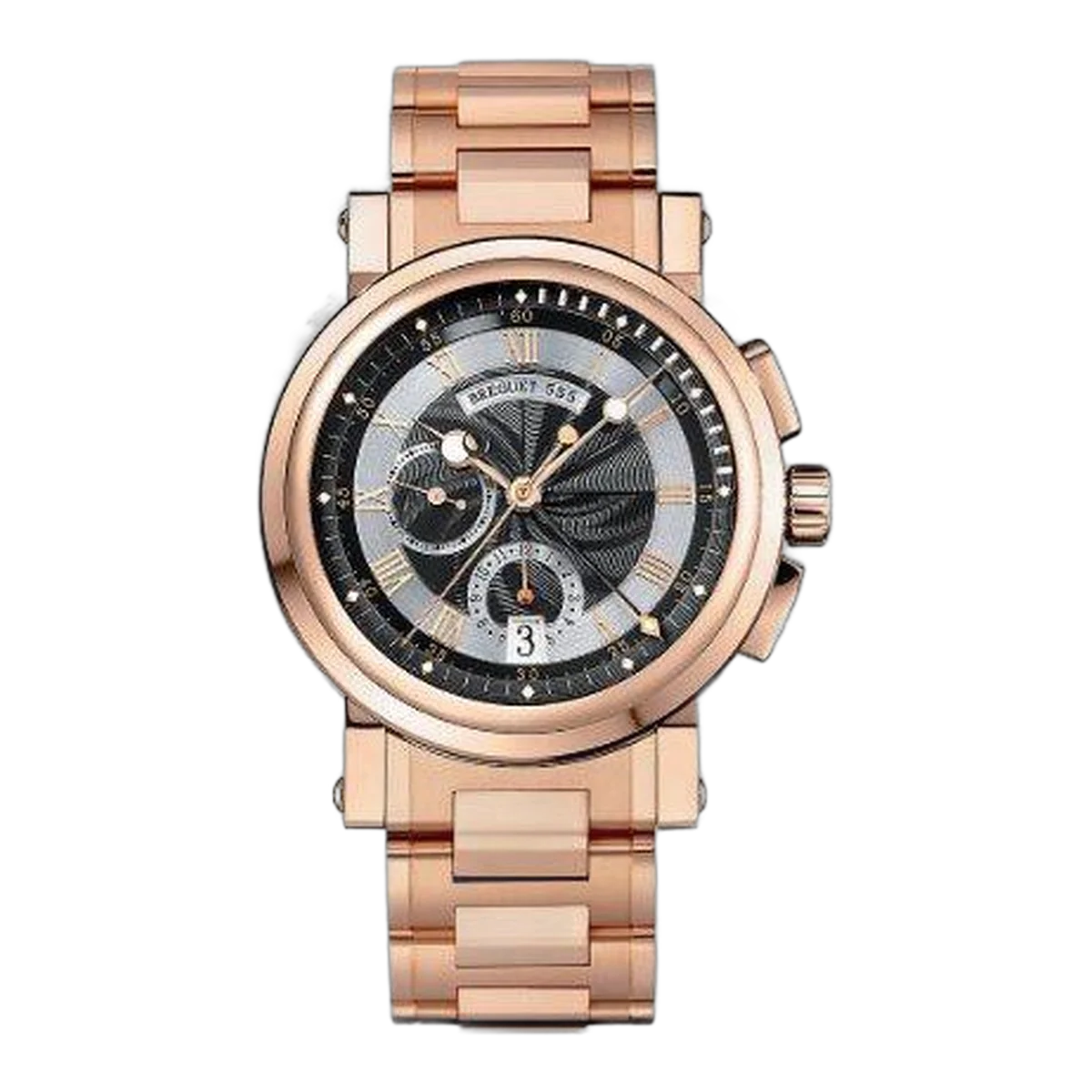 Breguet Marine Chronograph 18kt Roségold 42mm Herrenuhr