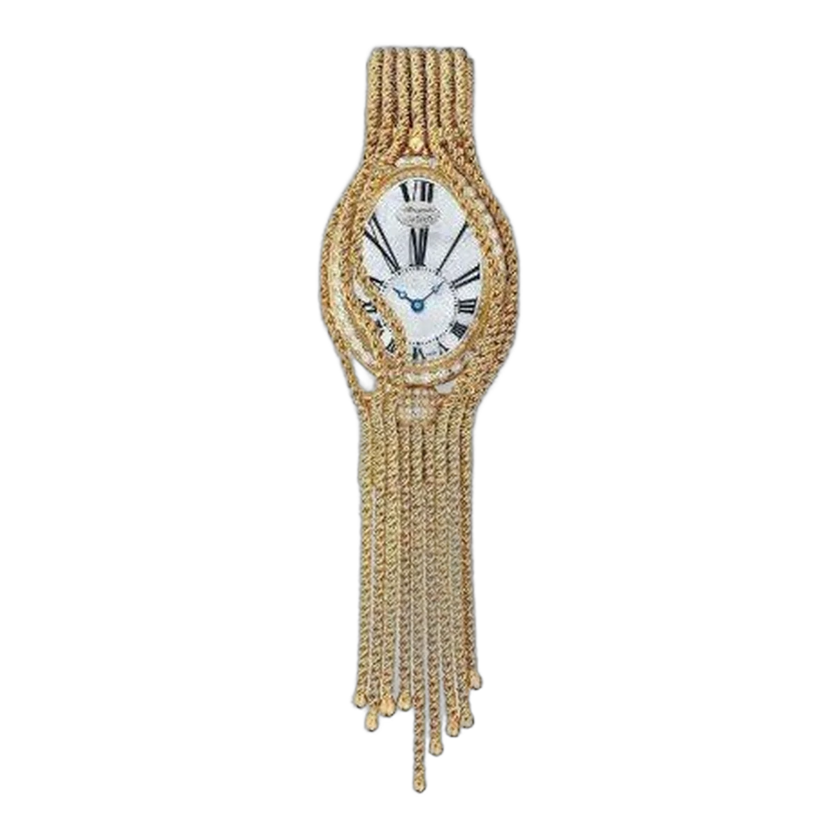 宝玑 Reine De Naples 自动迷你 18Kt 黄金 25 毫米 X 33 毫米女士手表