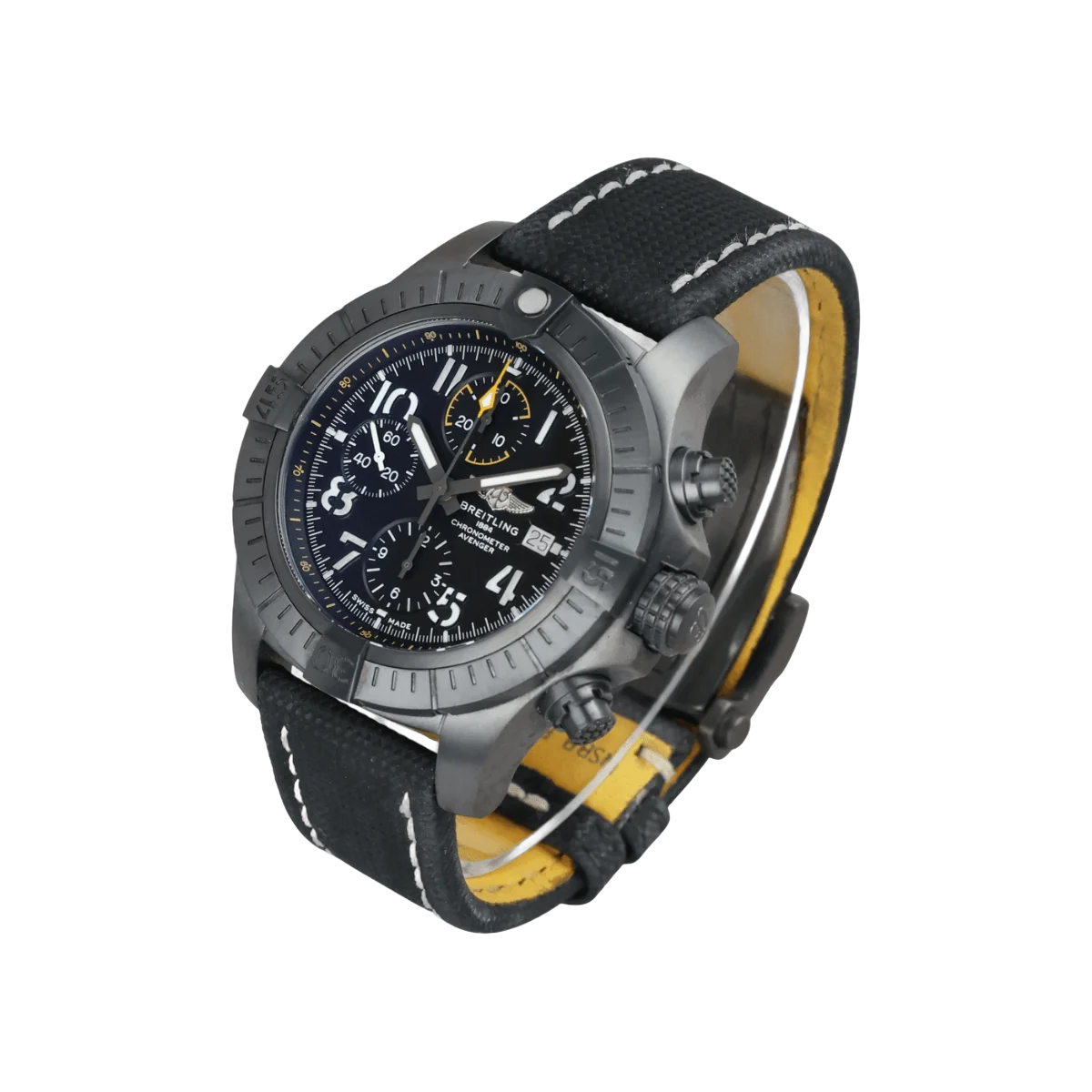 Breitling 复仇者 V13317 45 毫米黑色表盘男士手表