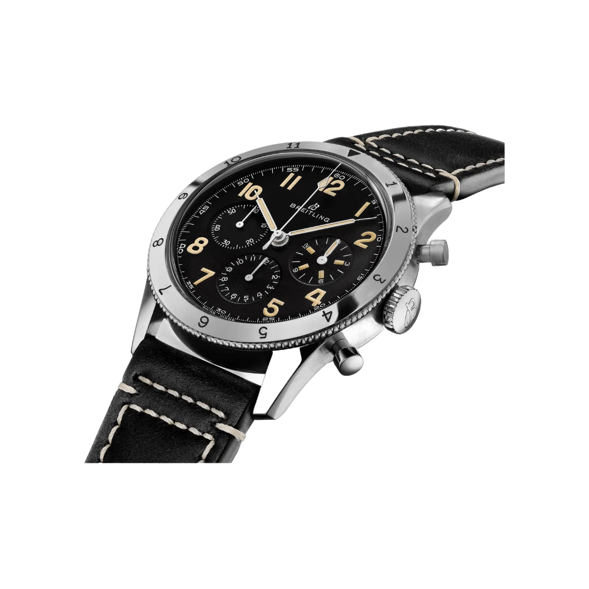 Breitling AVI 1953 Re-Edition AB0920131B1X1 41mm Black Dial Mens Watch
