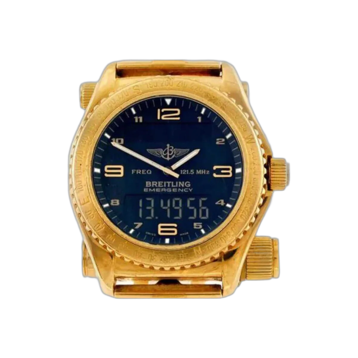 Breitling Emergency K56321 43 毫米 18K 黄色男士手表