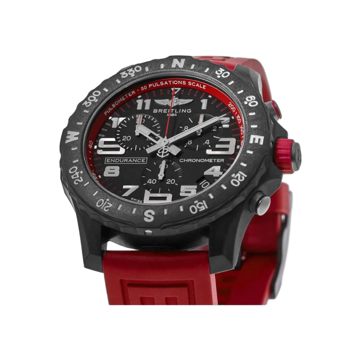 Breitling Endurance Pro X82310D91B1S1 Chronograph Quarz Schwarzes Zifferblatt
