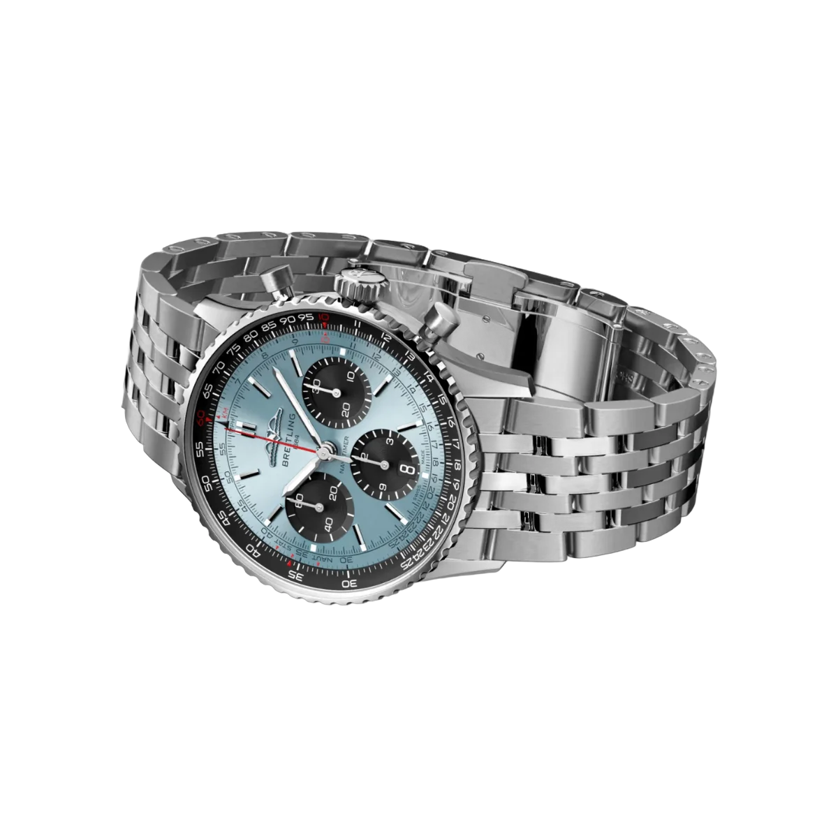 Breitling Navitimer B01 Chronograph AB0139241C2A1 41mm Blue Dial Mens Watch