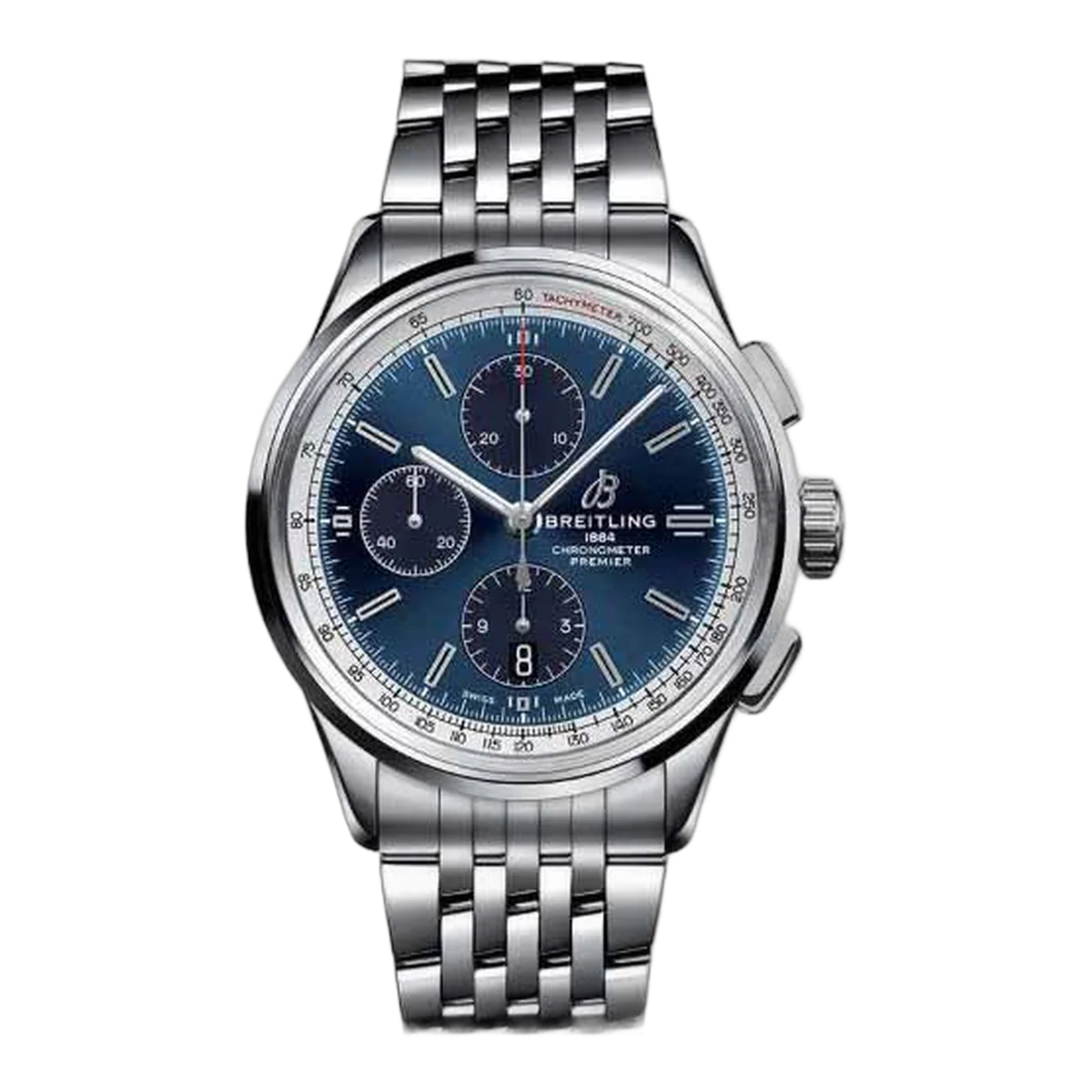 Breitling Premier Chronograph 42Mm Stainless Steel Men's Watch