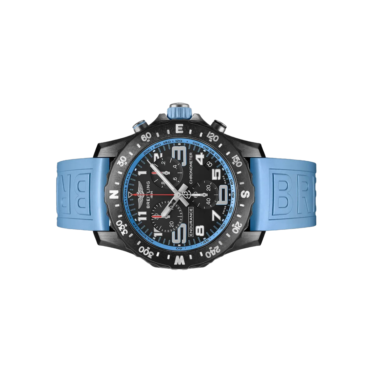 Breitling Professional Endurance Pro X82310281B1S1 Breitlight 44mm Herrenuhr mit schwarzem Zifferblatt