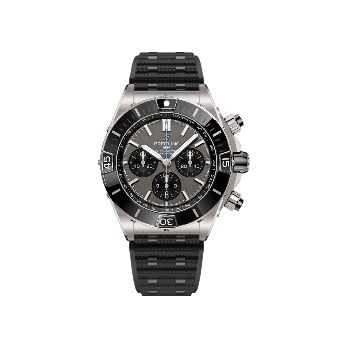 Breitling Super Chronomat B01 EB0136251M1S1 钛金属 44 毫米灰色表盘男士手表