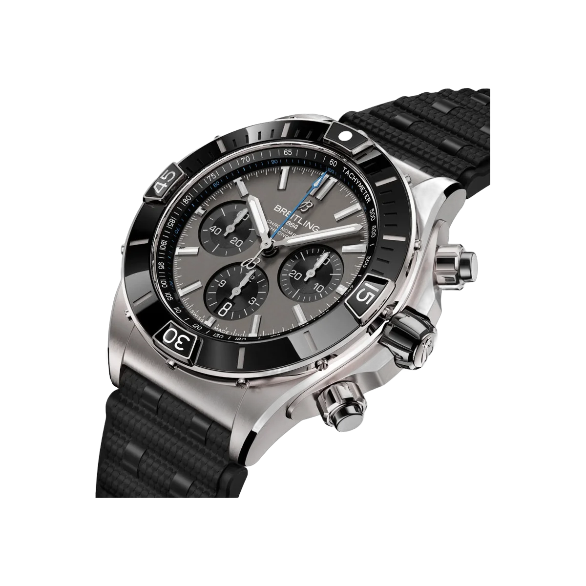 Breitling Super Chronomat B01 EB0136251M1S1 钛金属 44 毫米灰色表盘男士手表