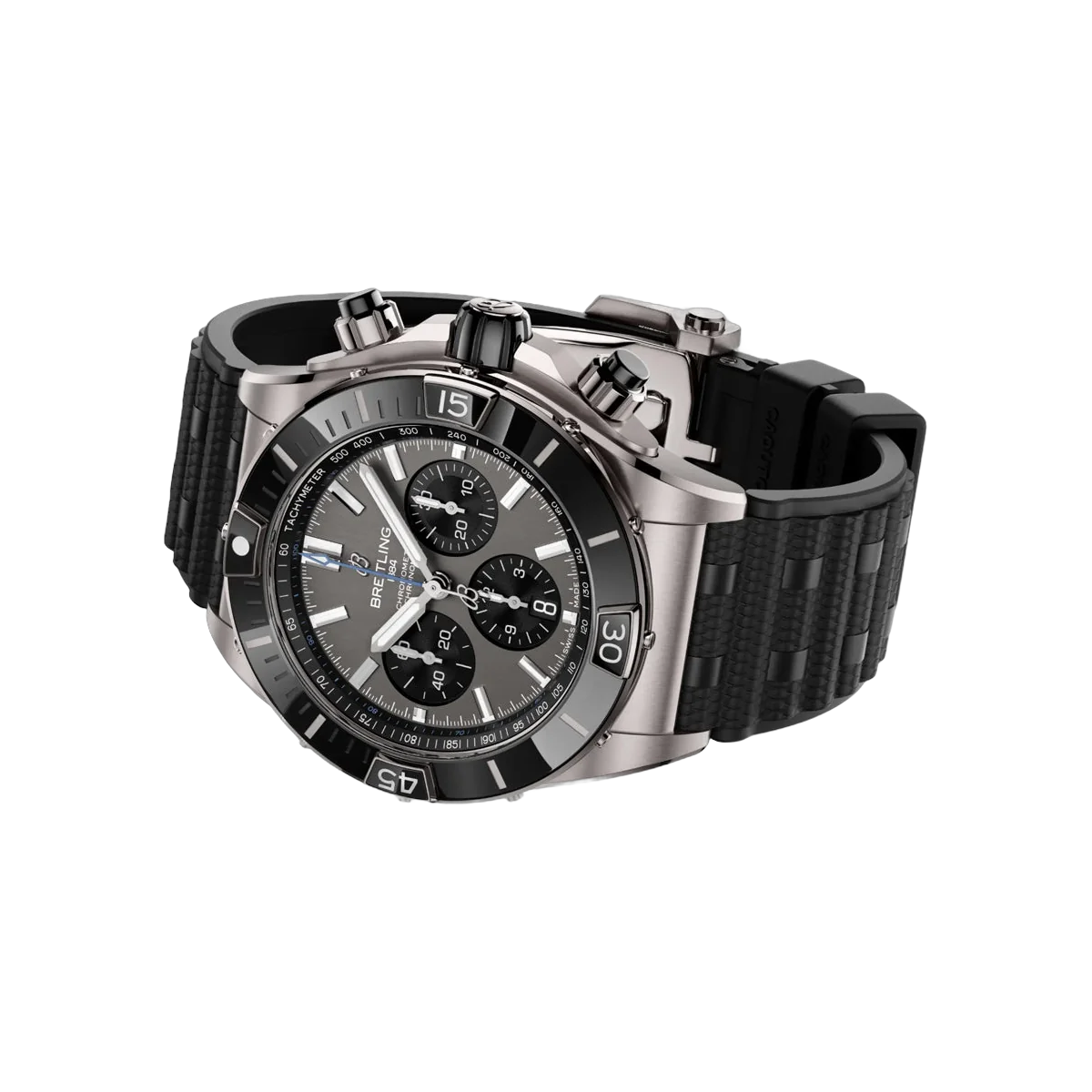 Breitling Super Chronomat B01 EB0136251M1S1 钛金属 44 毫米灰色表盘男士手表