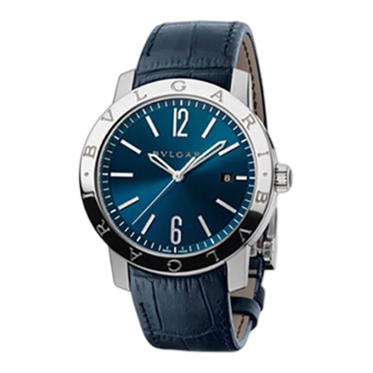 Bvlgari Bulgari Solo Tempo Uhr Edelstahl Ref. 102355 Bb41C3Sld