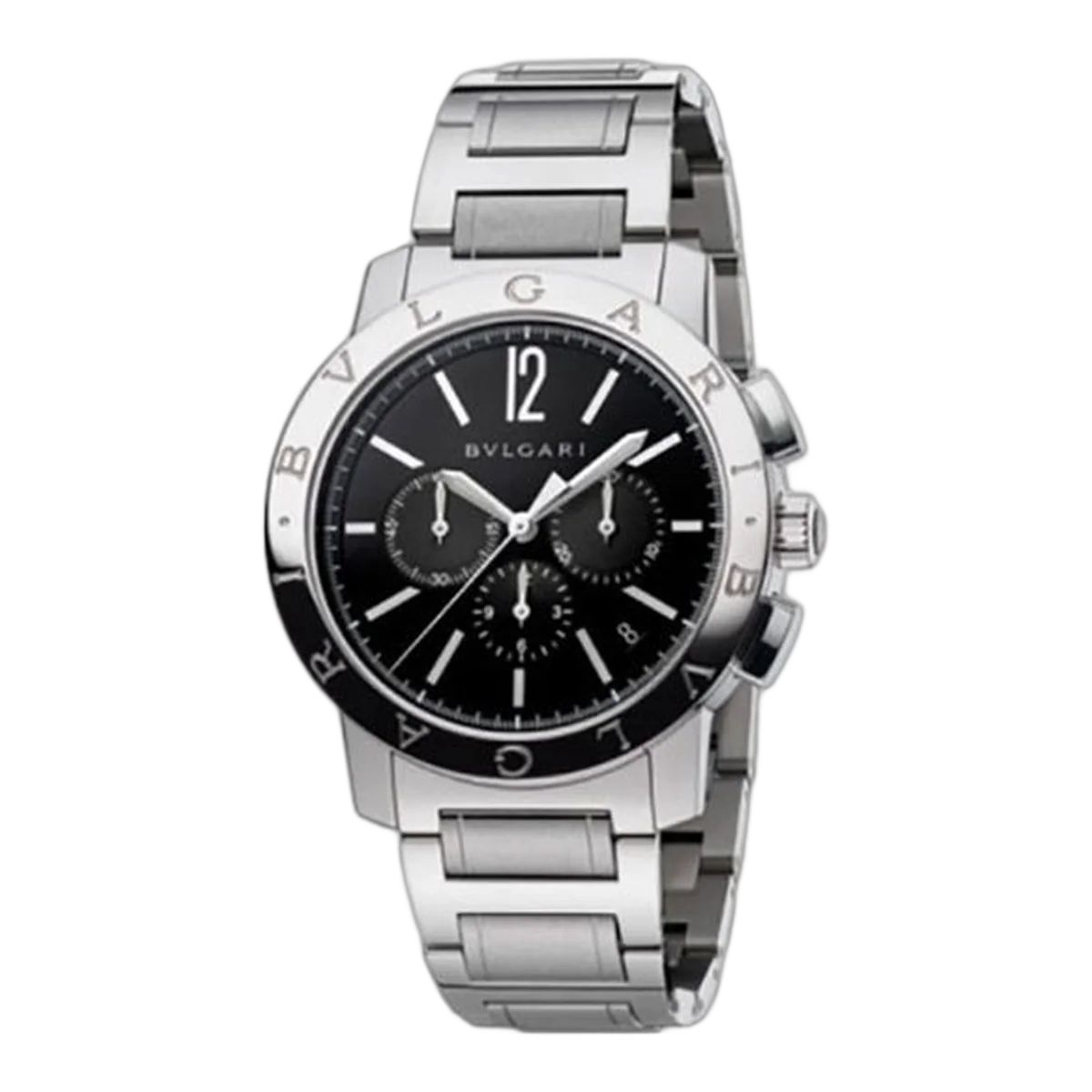 Bvlgari Chronograph 41Mm Stainless Steel Men's Watch
