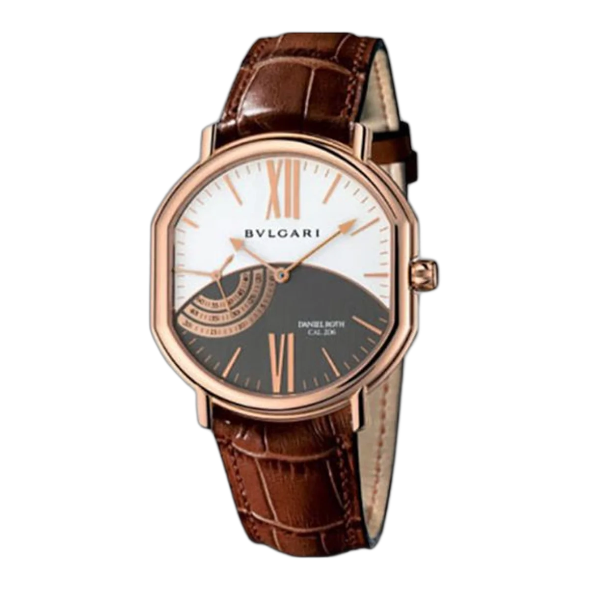 Bvlgari Daniel Roth 44Mm Pink Gold Men's Watch