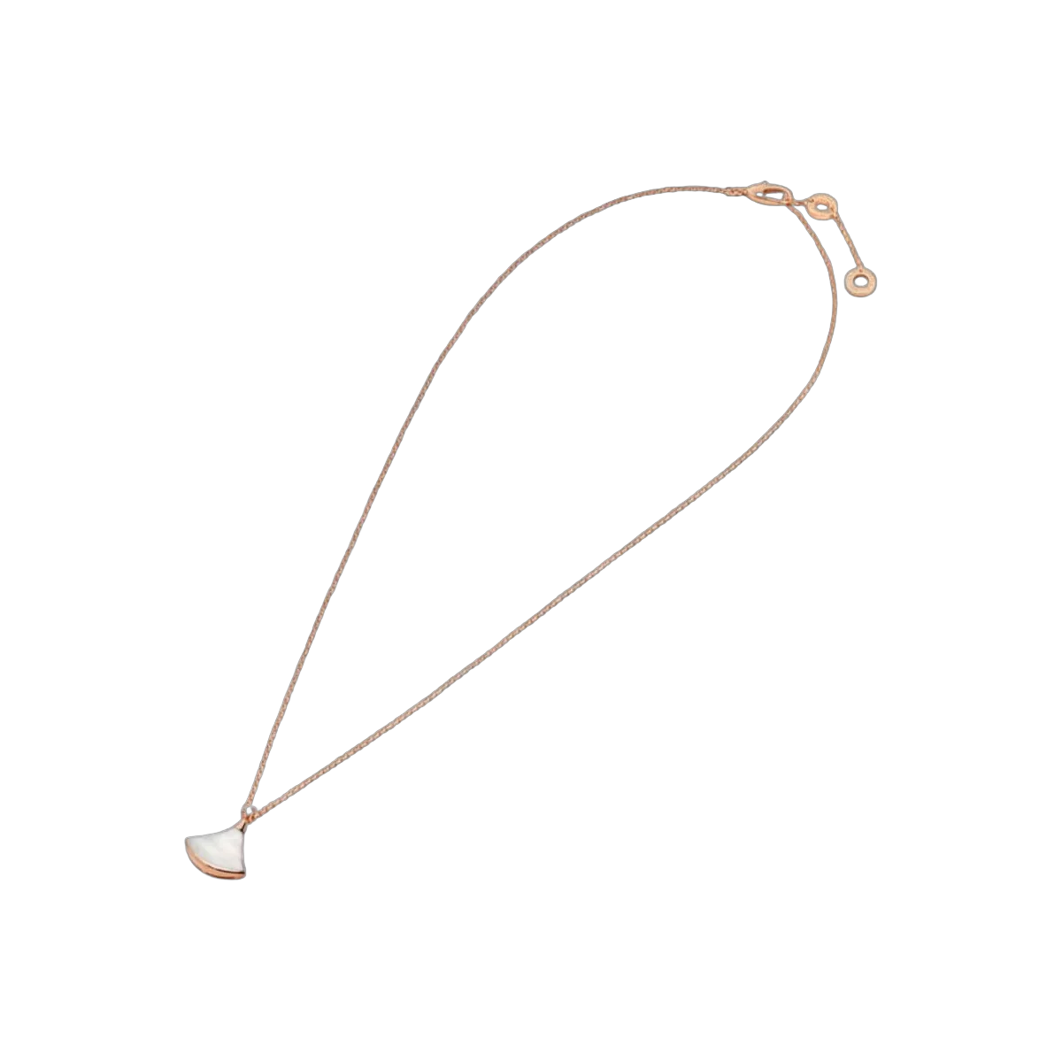 Bvlgari Divas 350581 Dream Necklace 18Kt Rose Gold With Diamond Pendant