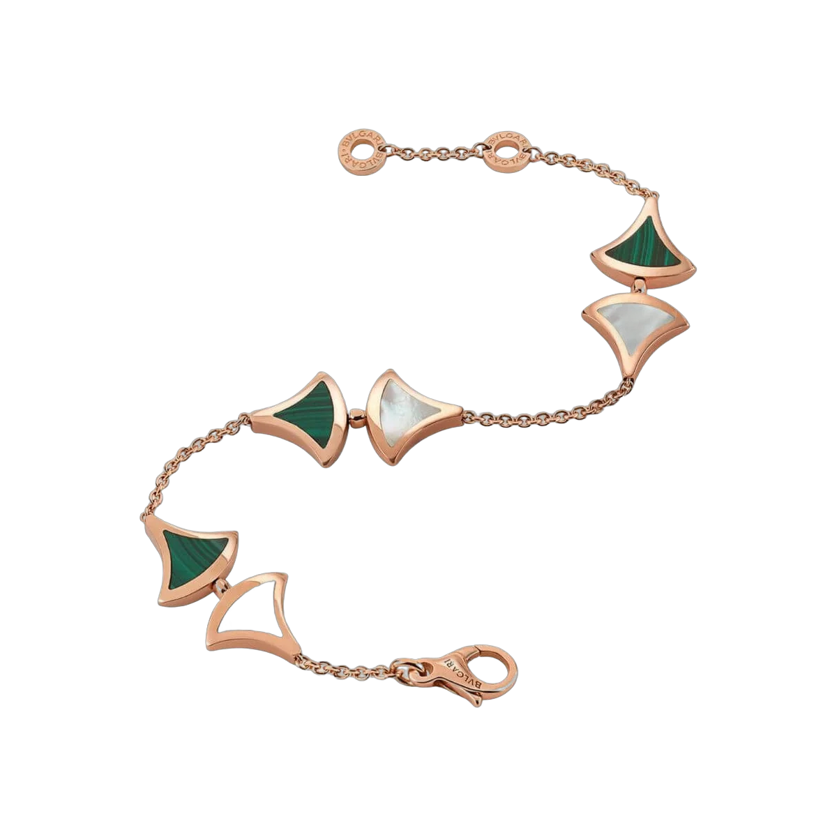 Bvlgari Dream 352606 MOP And Malachite Green Bracelet – additional product photo 2