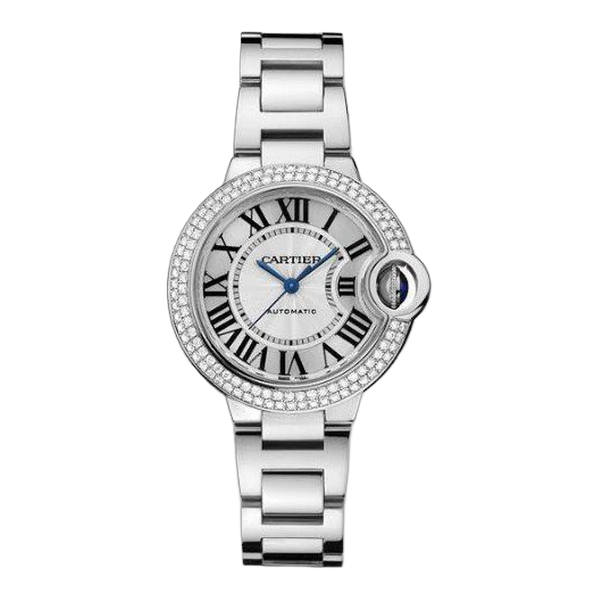 Cartier Ballon Bleu 18Kt White Gold 33Mm Ladies Watch