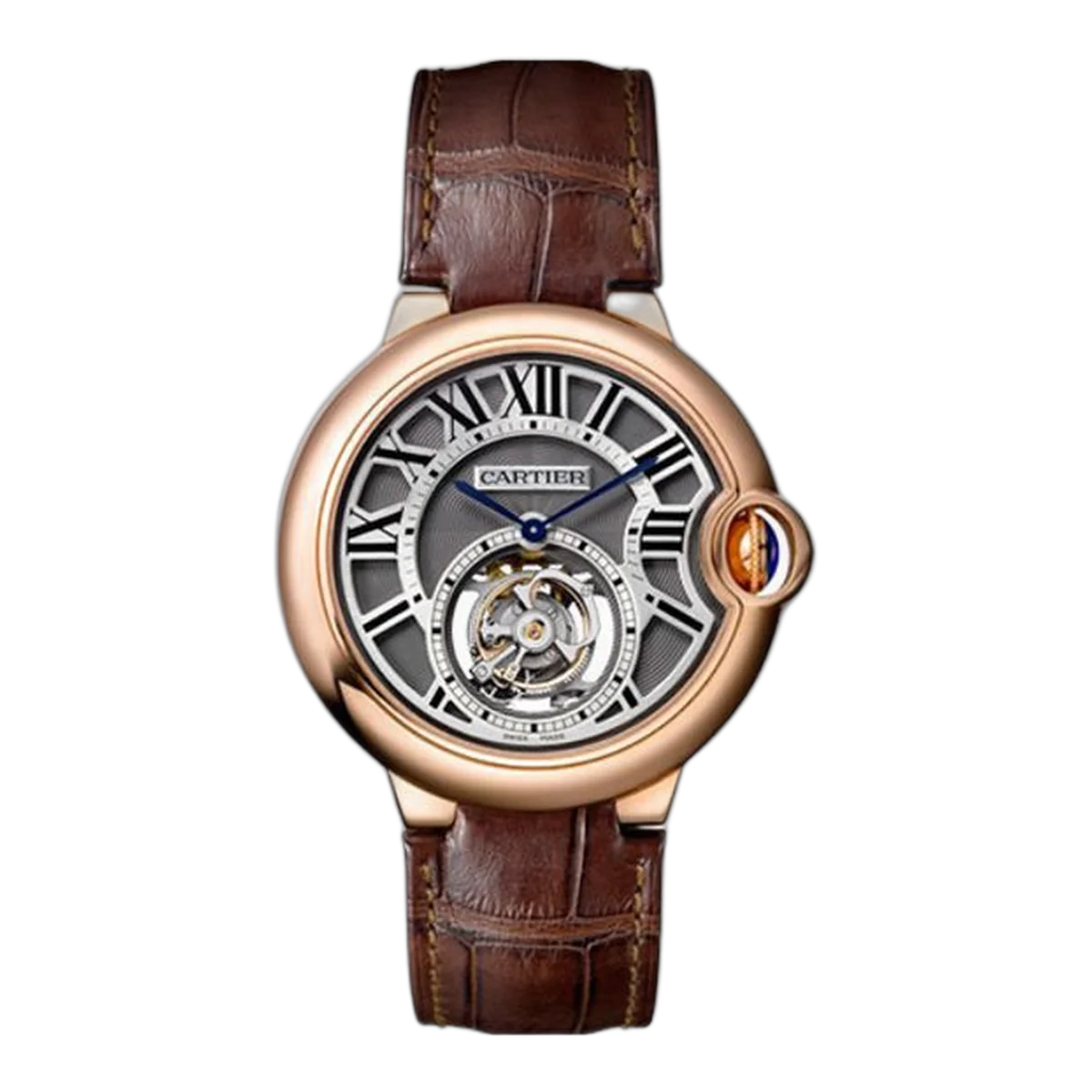 Cartier Ballon Bleu De Cartier 39Mm Pink Gold Men's Watch