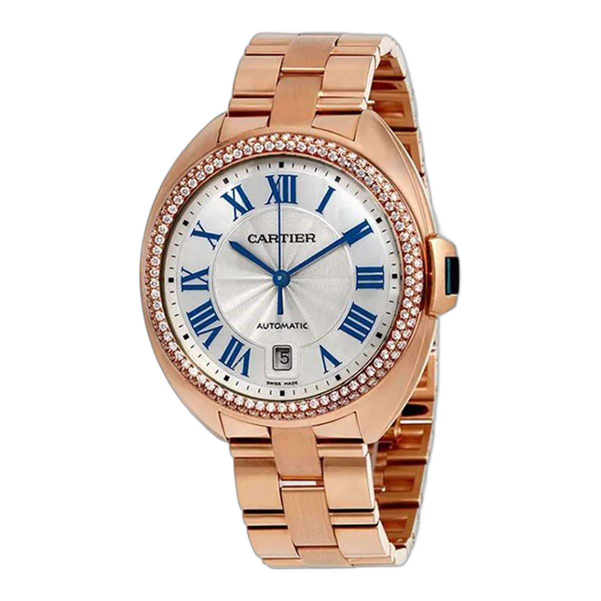 Cartier Cle De Cartier 40Mm 18Kt Rose Gold Ladies Watch