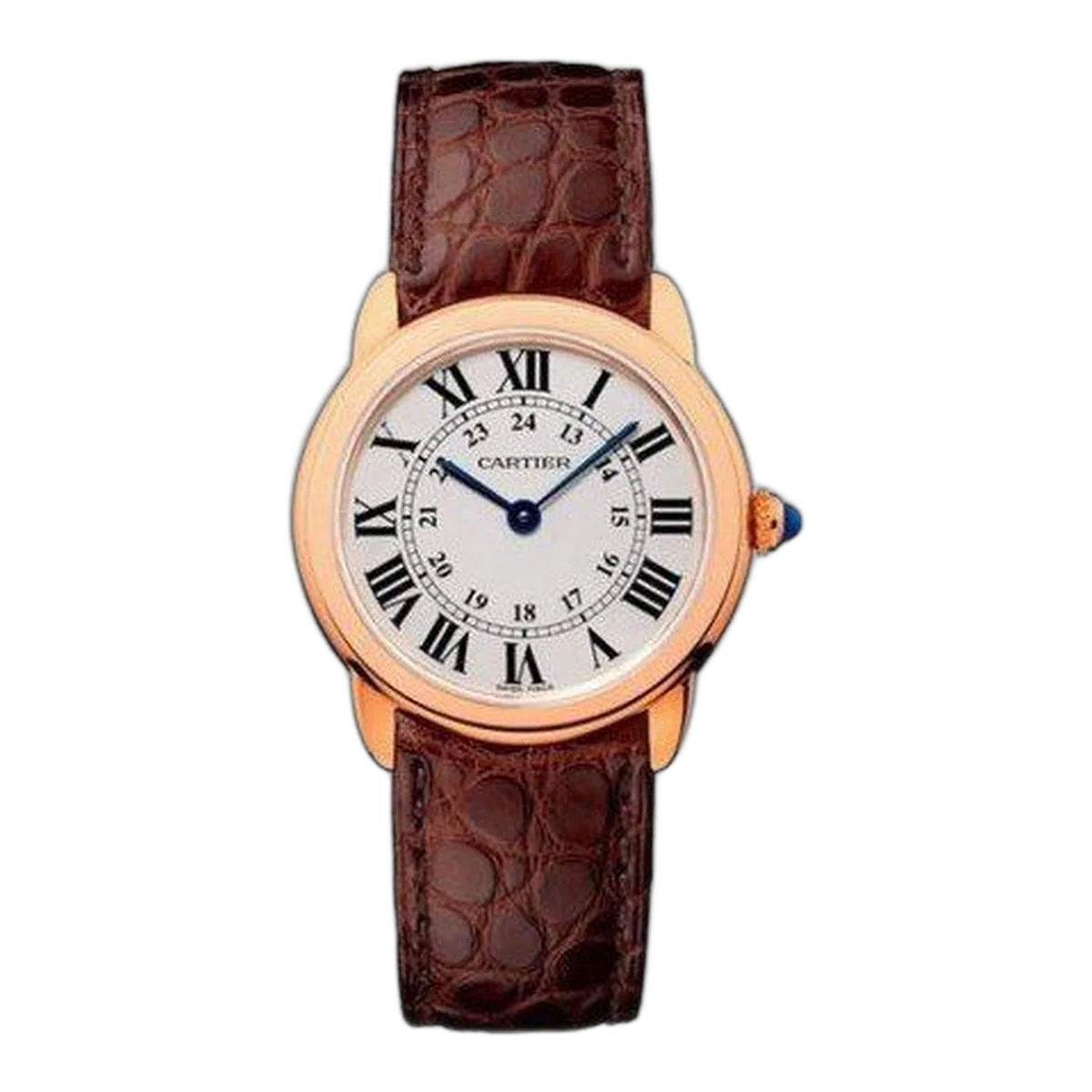 Cartier Ronde Solo 18Kt Rose Gold 29Mm Ladies Watch