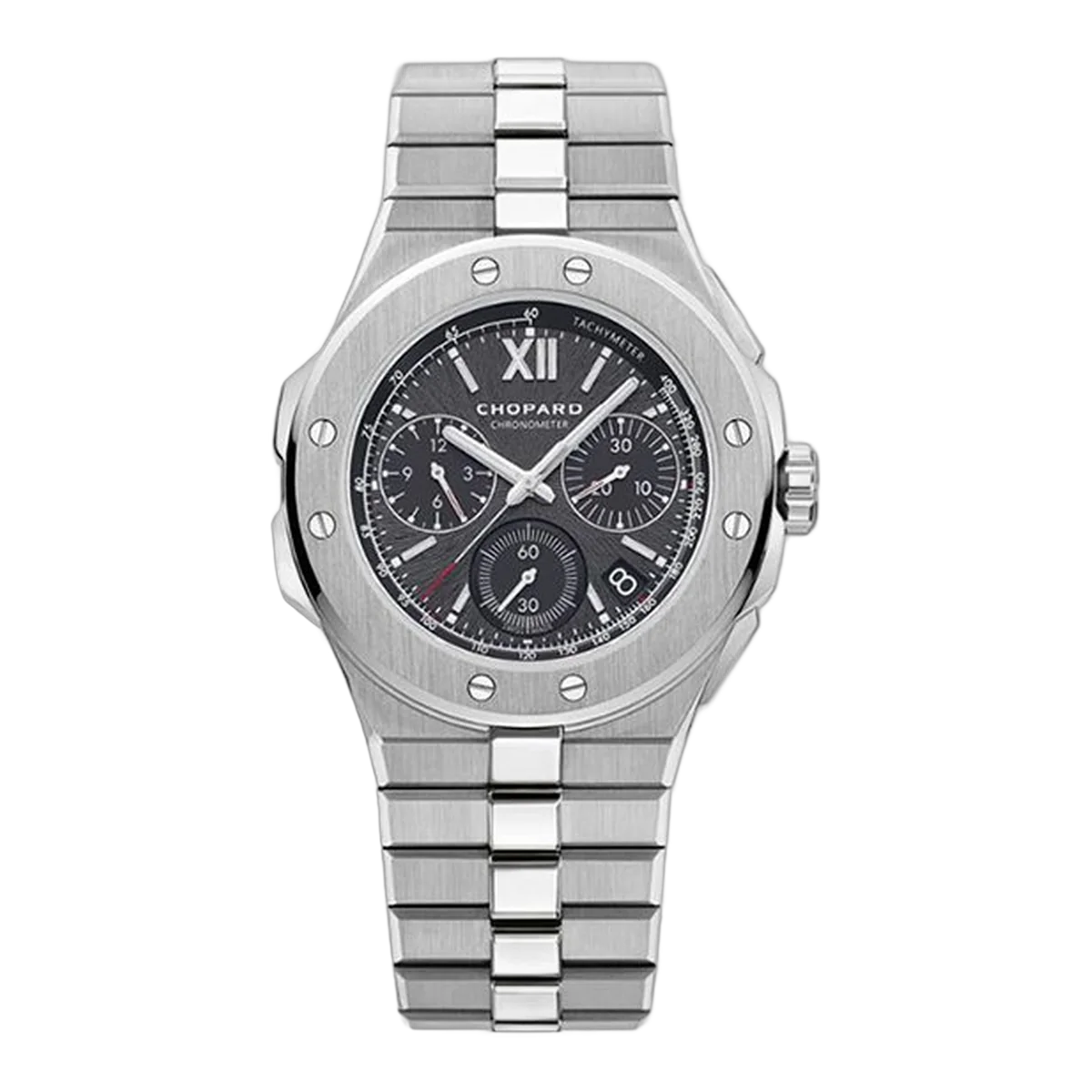 Chopard Alpine Eagle 298609-3002 Chrono Charcoal Grey 44Mm Stainless Steel Men's Watch