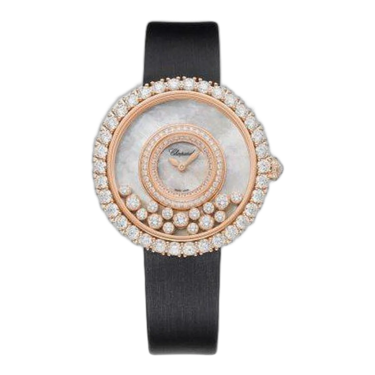 Chopard Happy Diamonds Damenuhr aus 18 Karat Roségold, 36 mm