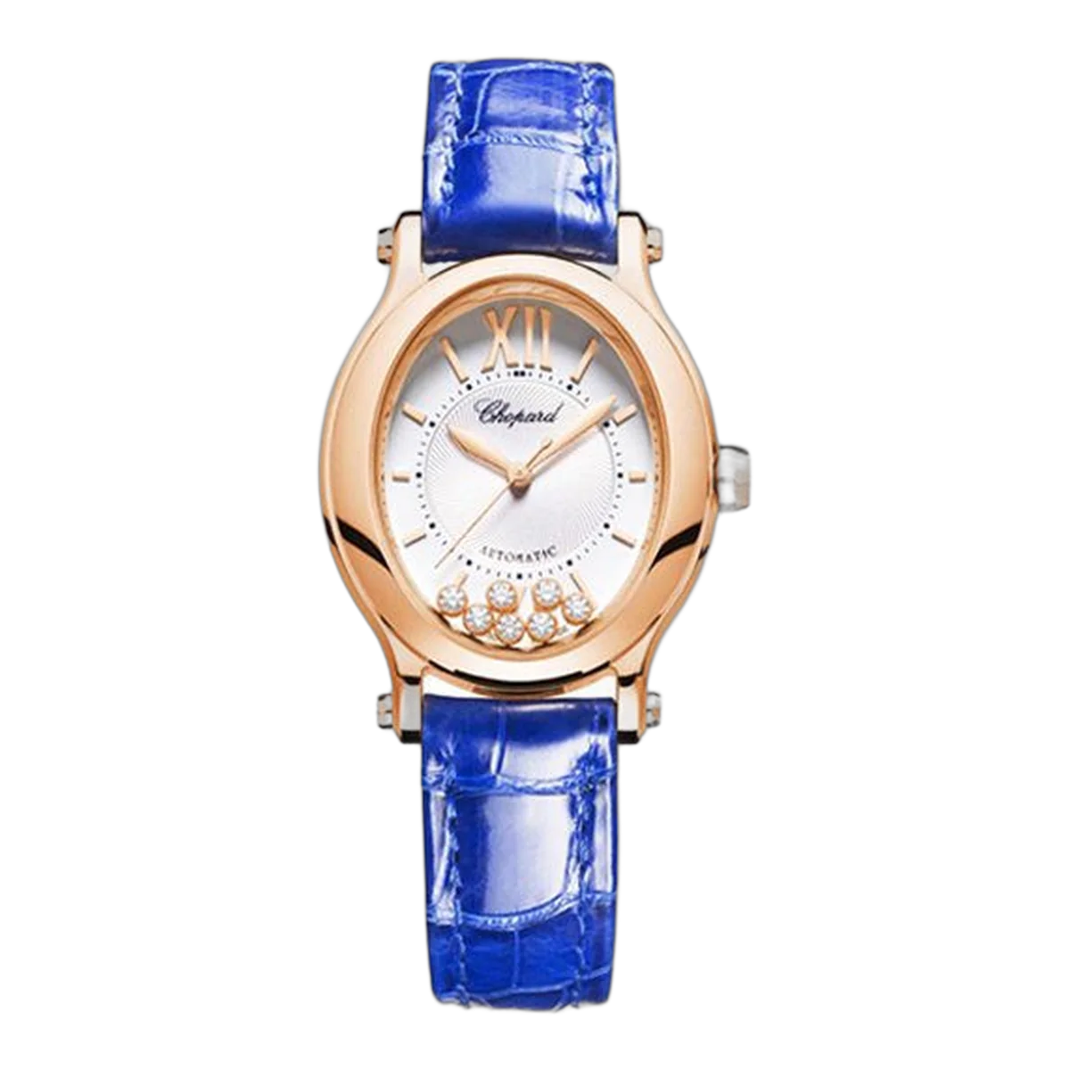 Chopard Happy Sport Oval Automatic Ladies Watch Ref. 275362-5001